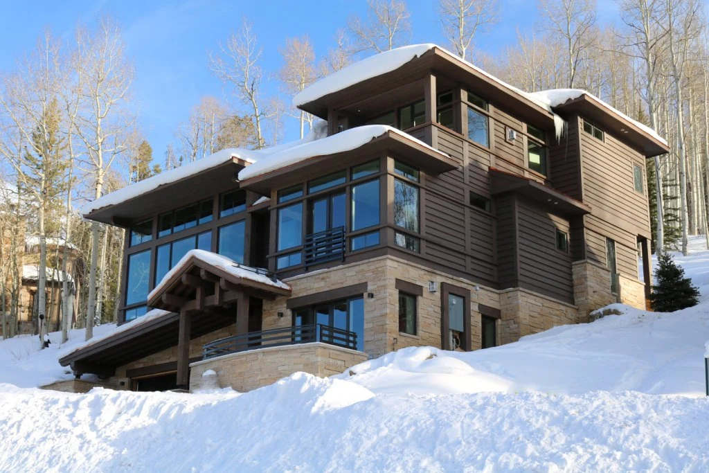 Mountain home exterior